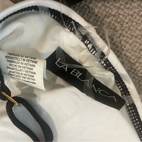 La Blanca black and white one piece size 14 - Picture 2 of 6